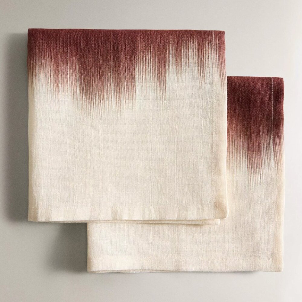 Ombre Linen Napkins – Set of 8